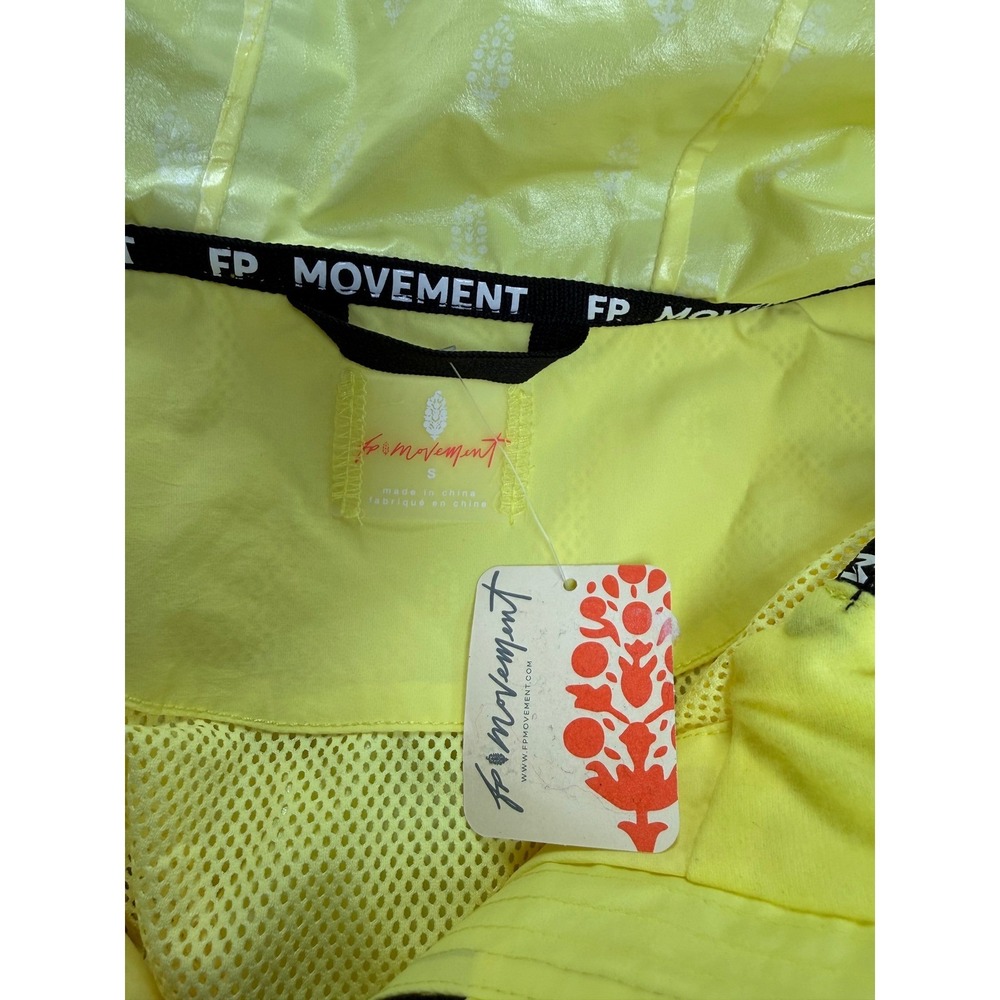 Free People Peak To Peak Popover Jacket Size S Lemon Verbena NWT - Picture 6 of 11